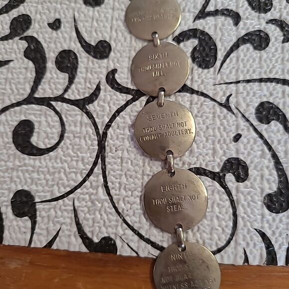 Vintage  Ten Commandments  Book Mark - Picture 5 of 7